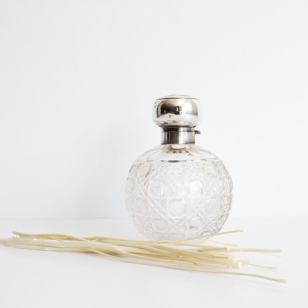 Edwardian Cut Glass Reed Diffuser