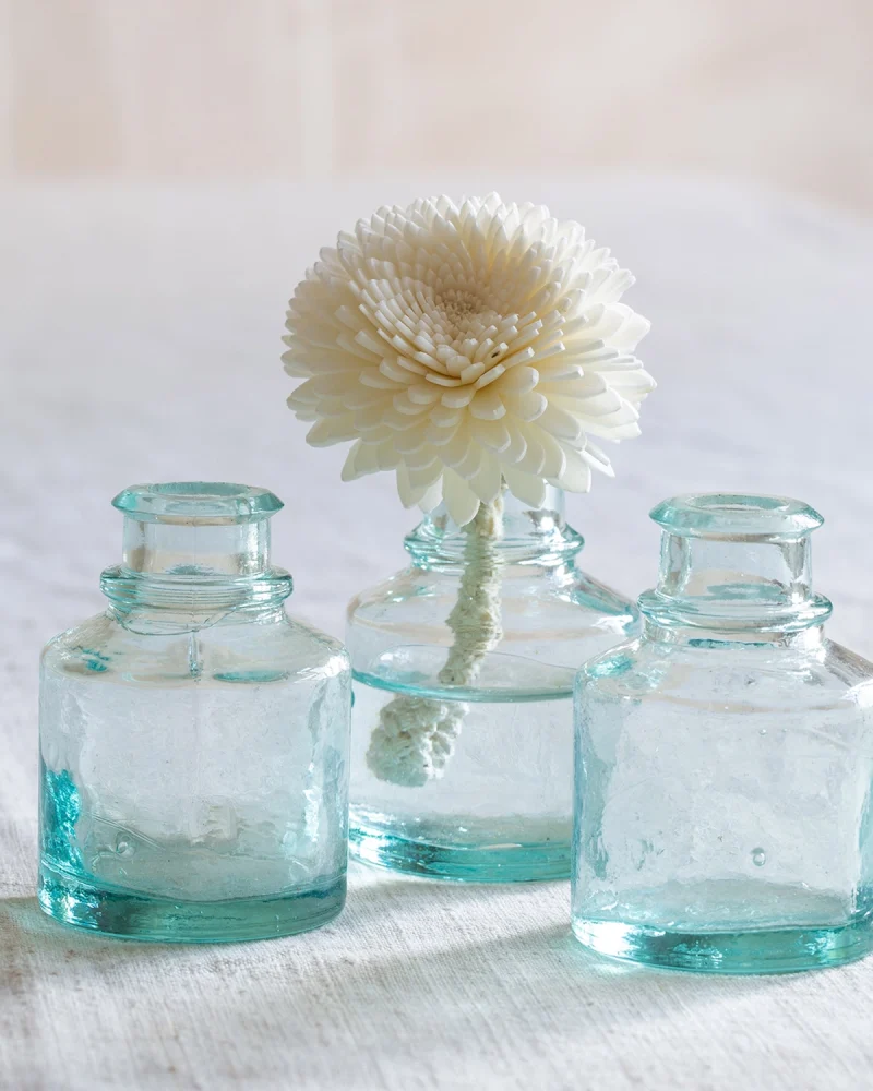 Vintage Green Inkwells