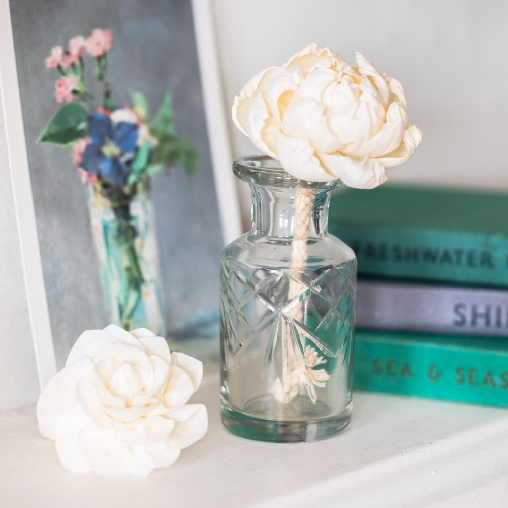 Round Vintage Inspired Diffuser Bottle