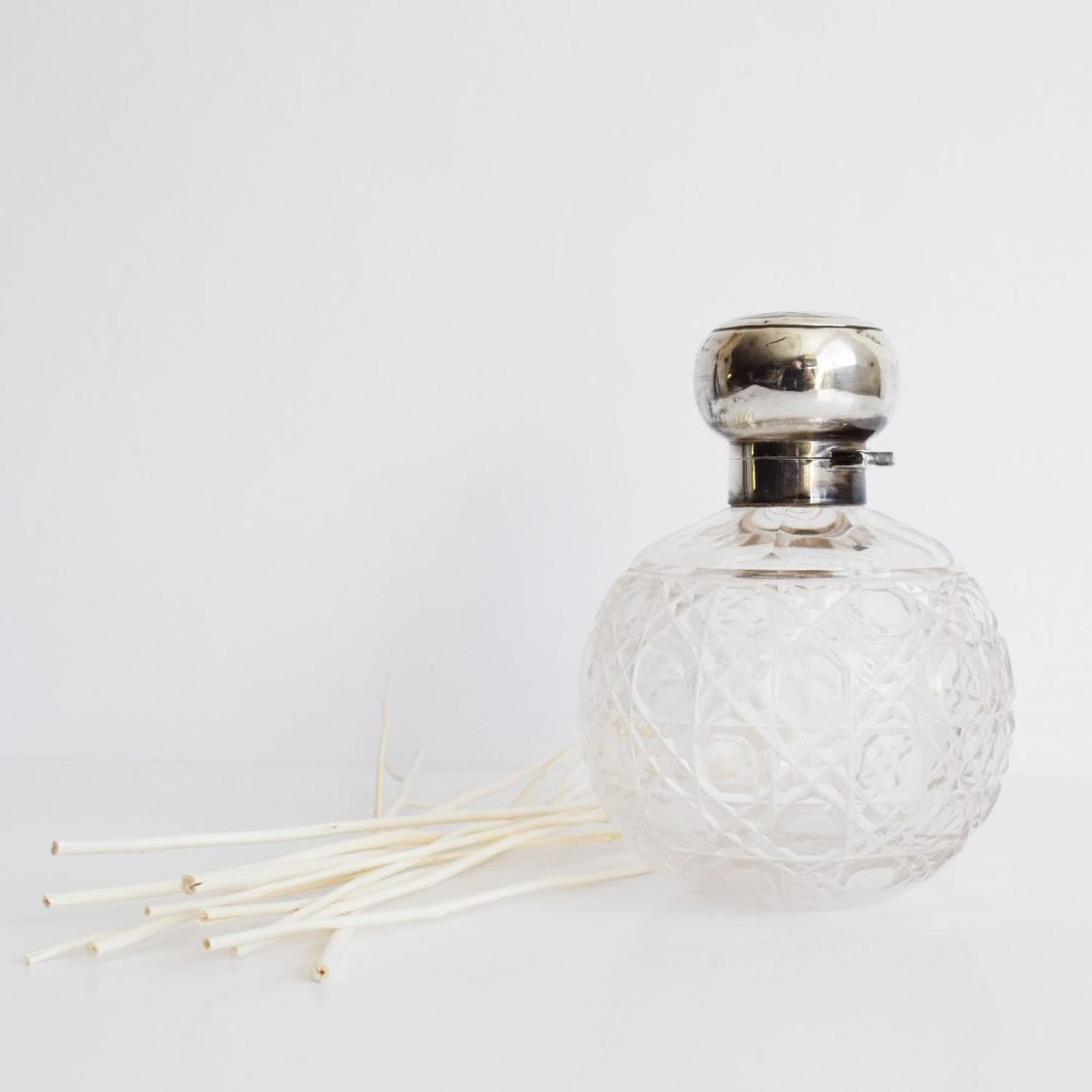 Edwardian Cut Glass Reed Diffuser