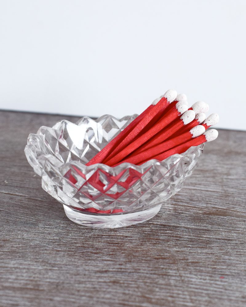 Georgian Cut Glass Dish